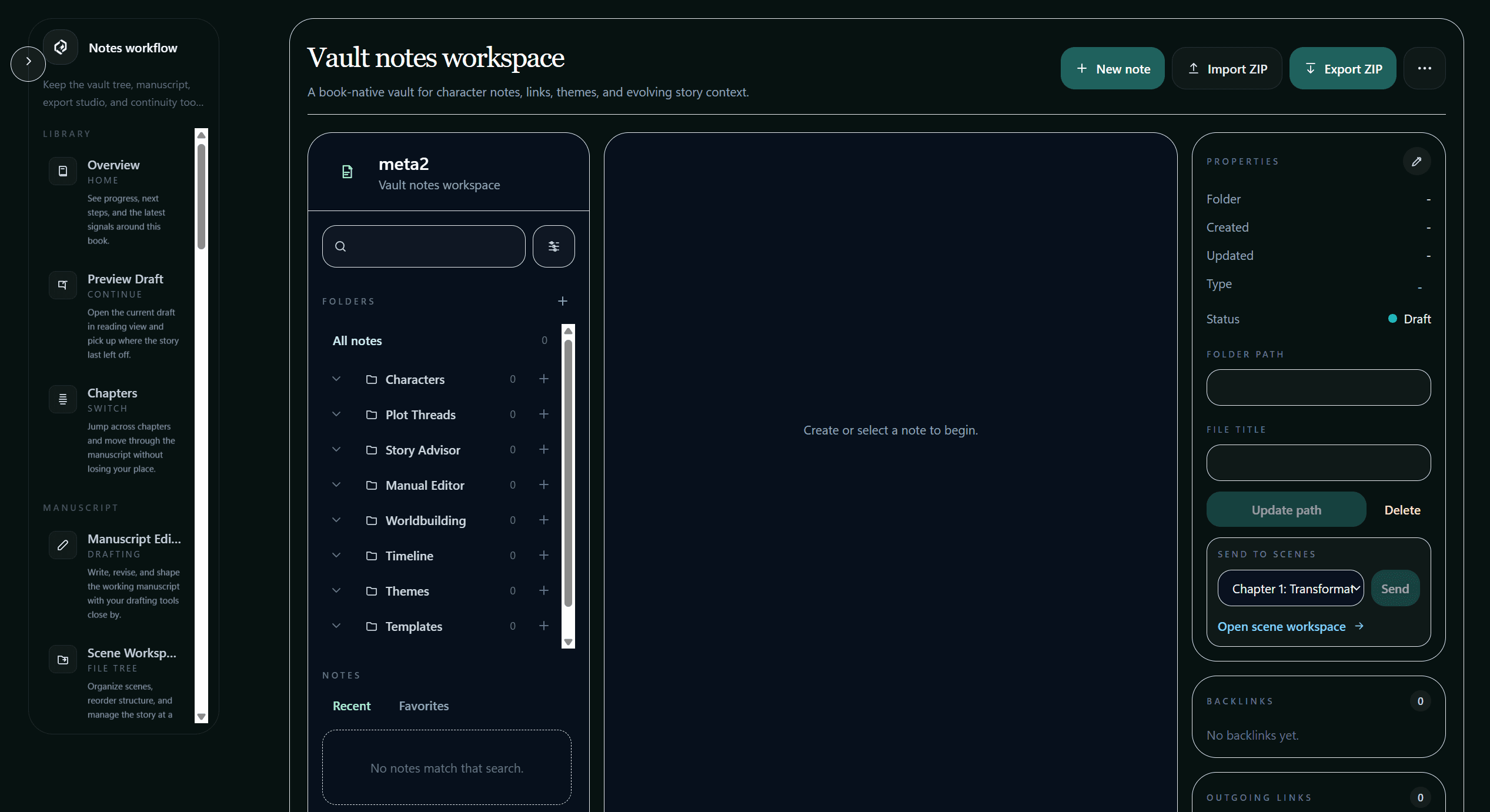 Keep notes beside the draft product screenshot